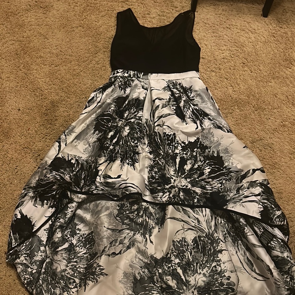 Floral Semi Formal Dress